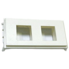 Vivolink Outlet Panel for 2 x Keystone - High-Quality, Stylish, and Versatile Connectivity Solution - WI221266